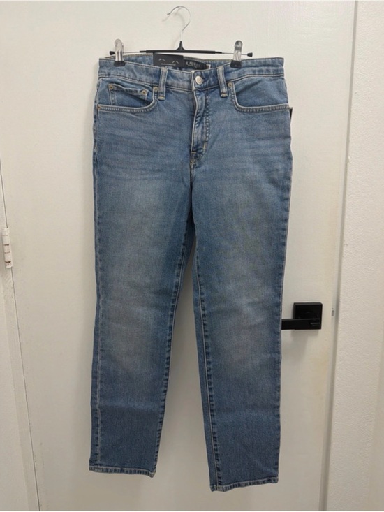 Ralph Lauren Denim - Ralph Lauren Women's Straight Leg Jeans in Light Blue Wash
